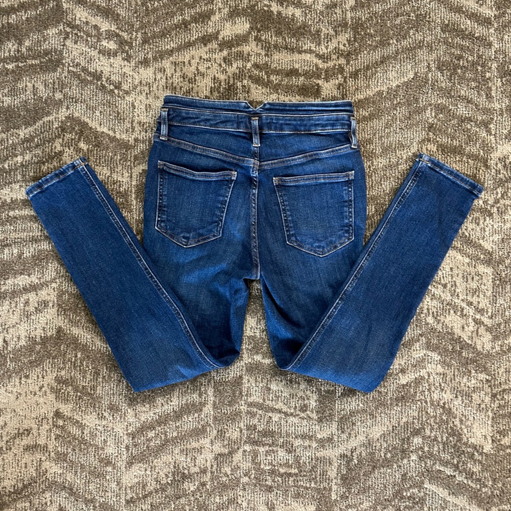 We The Free High Waist Button Fly Skinny Jeans